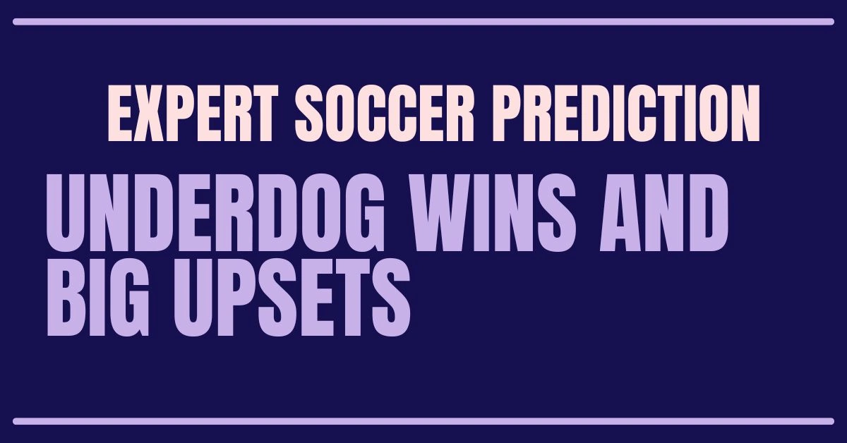 Expert Soccer Prediction