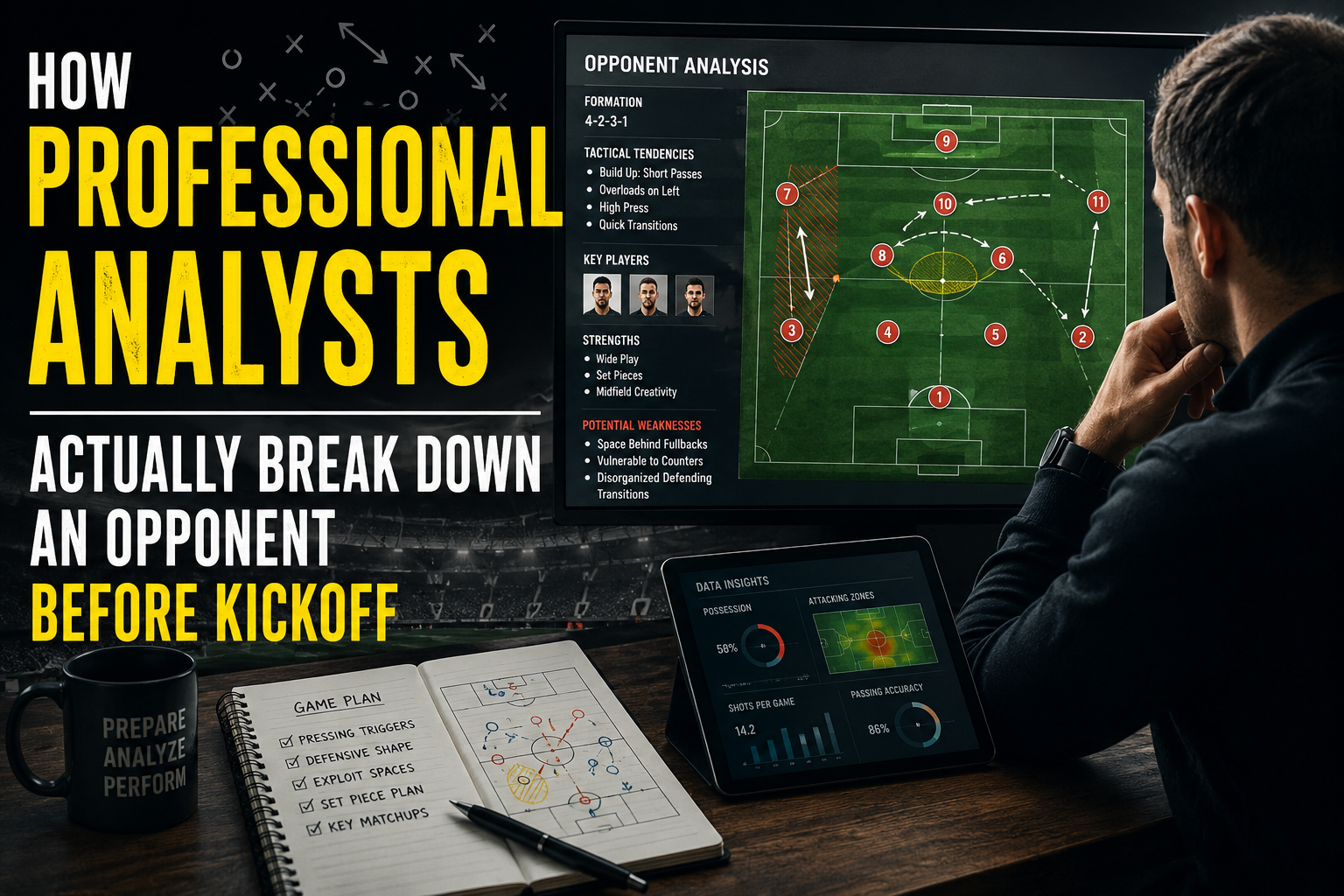 How Professional Analysts Actually Break Down an Opponent Before Kickoff